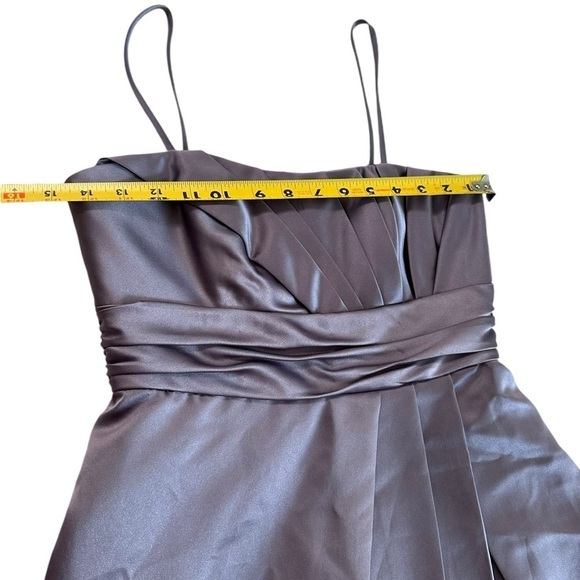 Vineyard Collection Lavender Purple Spaghetti Strap Mini Dress Size 2 - Picture 12 of 17